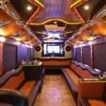 Extreme Limo Bus Interior Florida