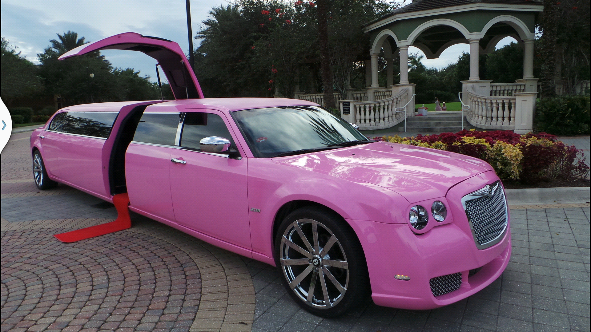 Pink Bentley Limo Florida