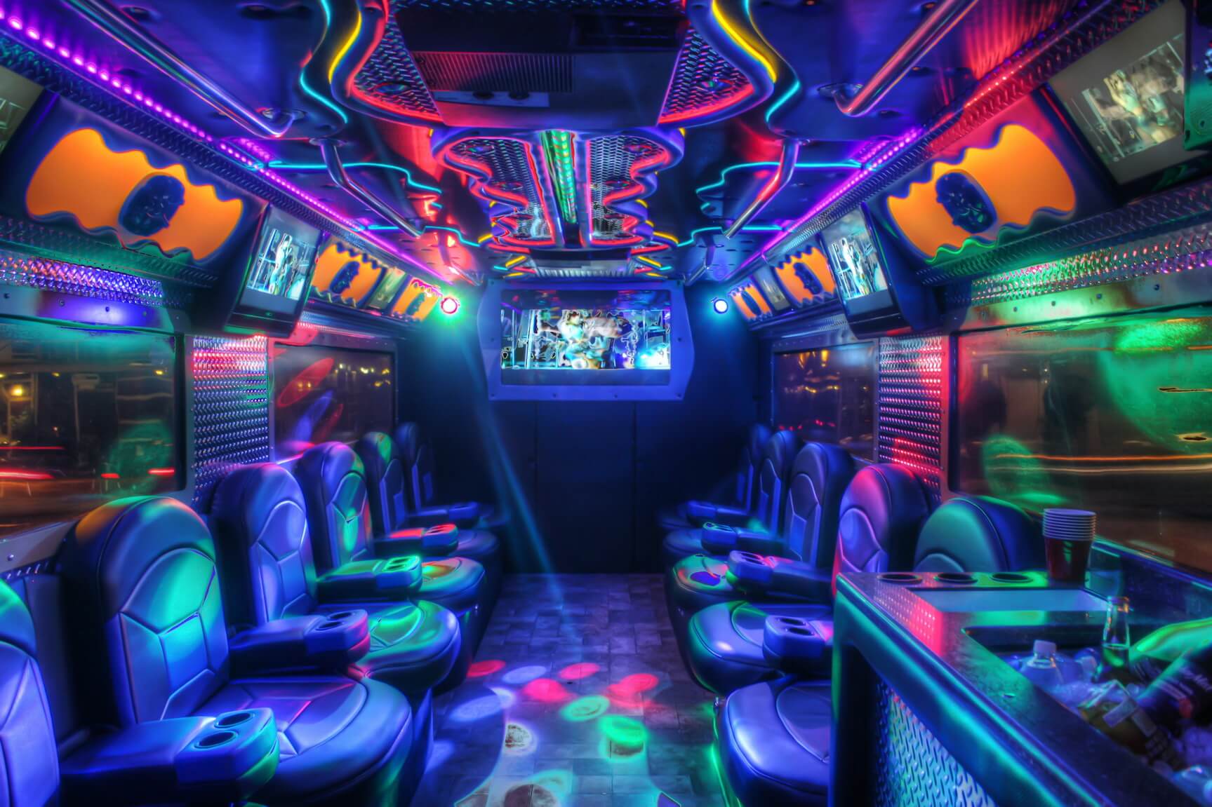Armored Car Limo Bus | Clean Ride Limo